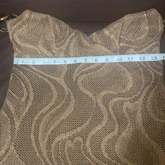 Express occasion dress with fringe and metallic shimmer. - Picture 13 of 16